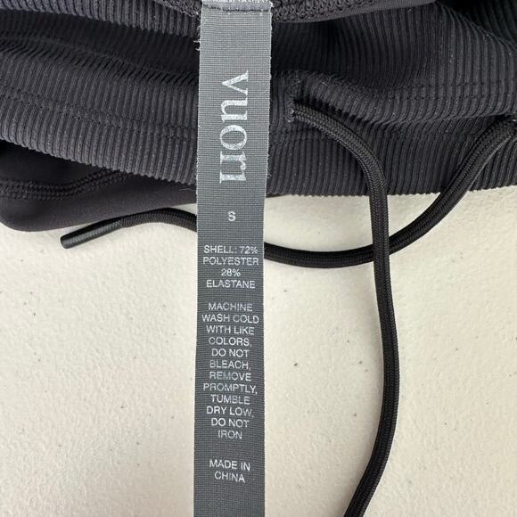 Vuori Daily Jogger Pant Women Size Small Black High Rise Athleisure Stretch - Picture 4 of 5